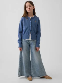 Kids Relaxed Crop Cardigan