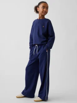 Kids Relaxed Easy Wide-Leg Pants