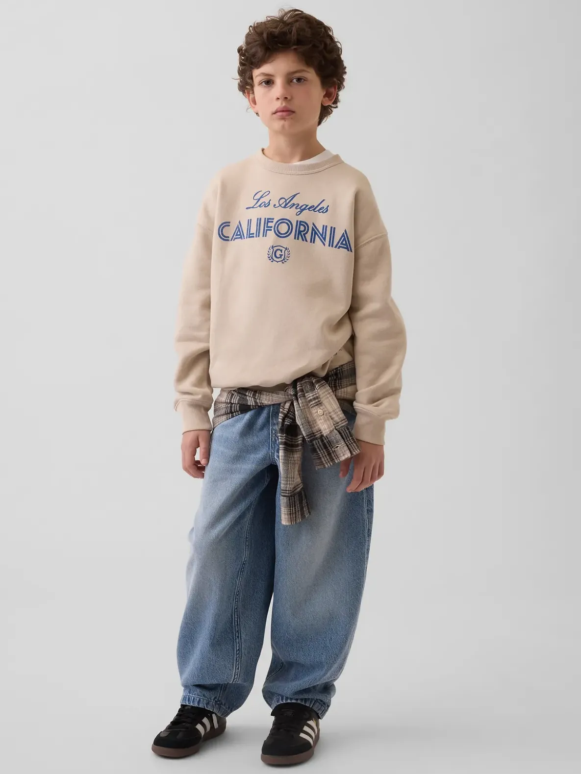 Kids Relaxed Graphic Sweatshirt