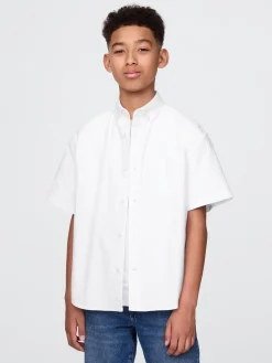 Kids Relaxed Oxford Shirt