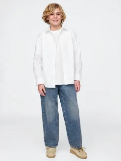 Kids Relaxed Oxford Shirt
