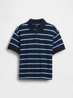 Kids Relaxed Pique Polo Shirt