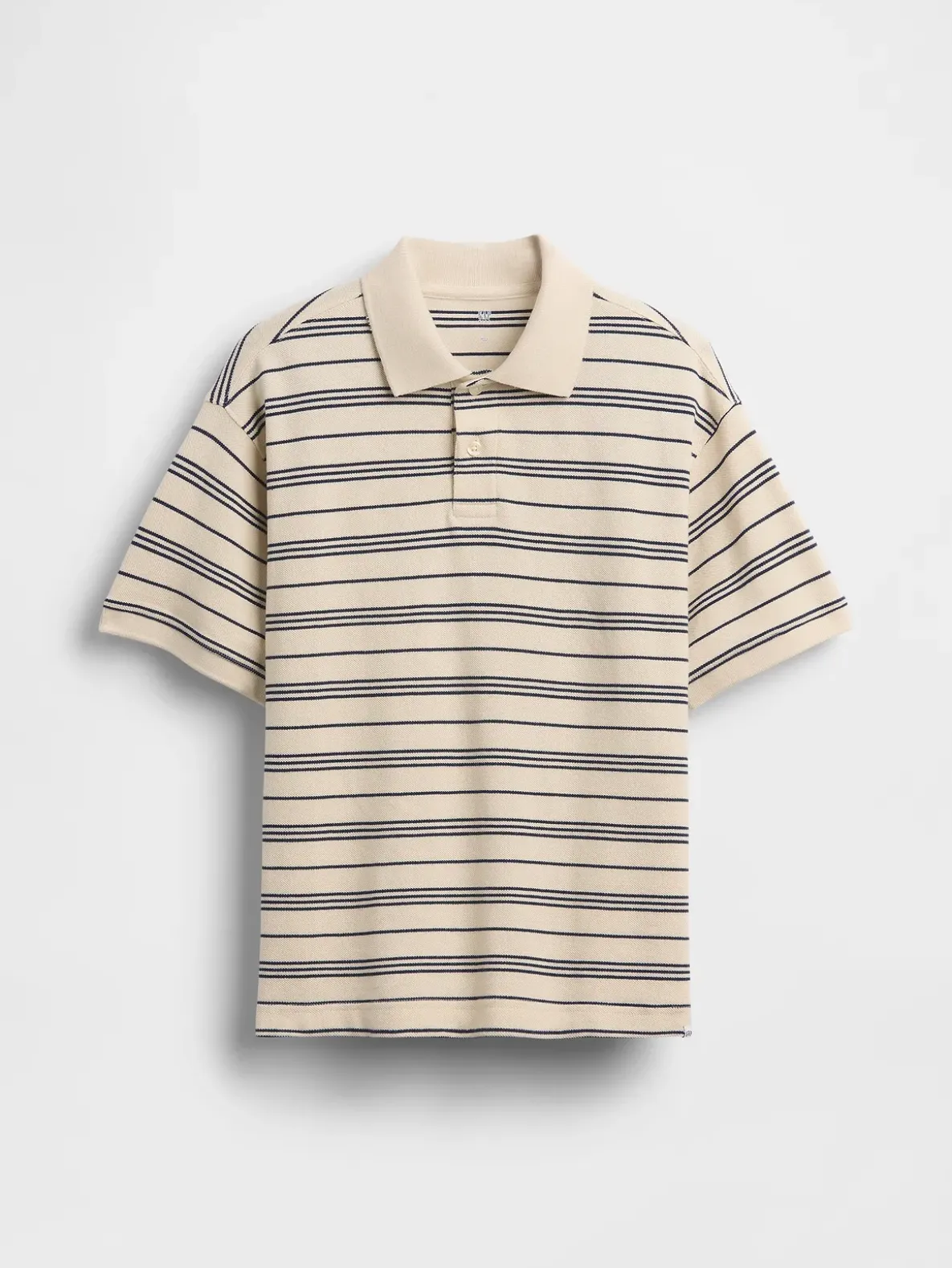 Kids Relaxed Pique Polo Shirt