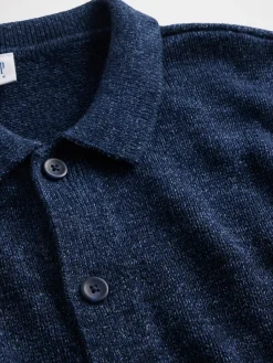 Kids Relaxed Polo Cardigan Sweater