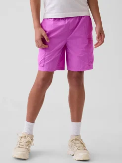 Kids Relaxed Quick-Dry Cargo Shorts