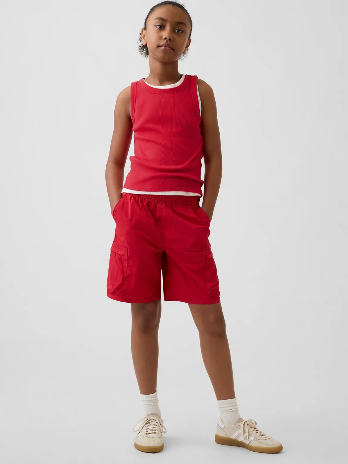 Kids Relaxed Quick-Dry Cargo Shorts