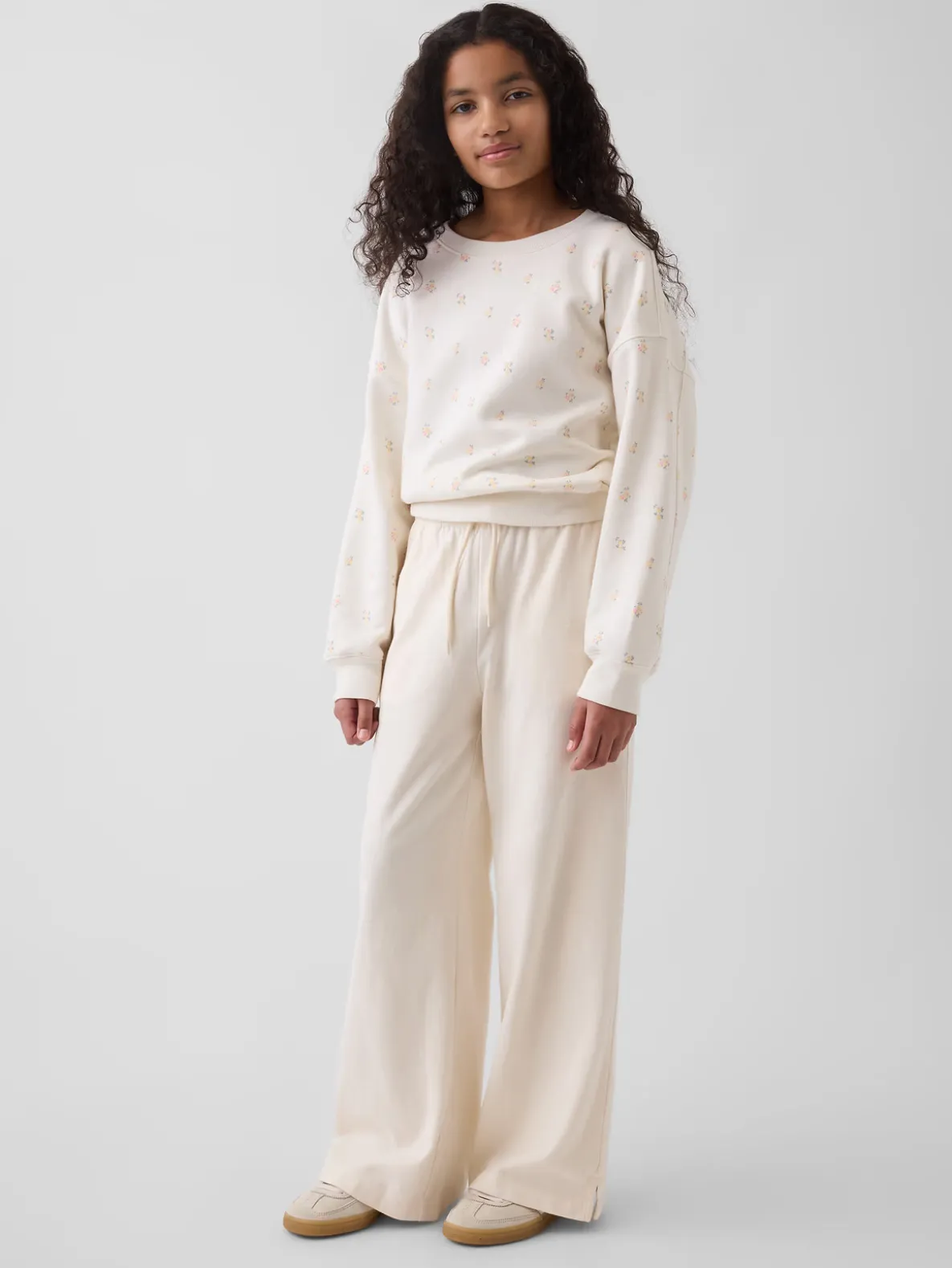 Kids Relaxed Wide-Leg Pants