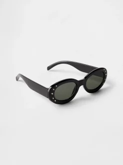 Kids Retro Oval Sunglasses
