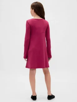 Kids Rib Bow Dress