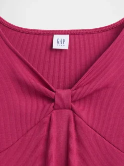 Kids Rib Bow Dress