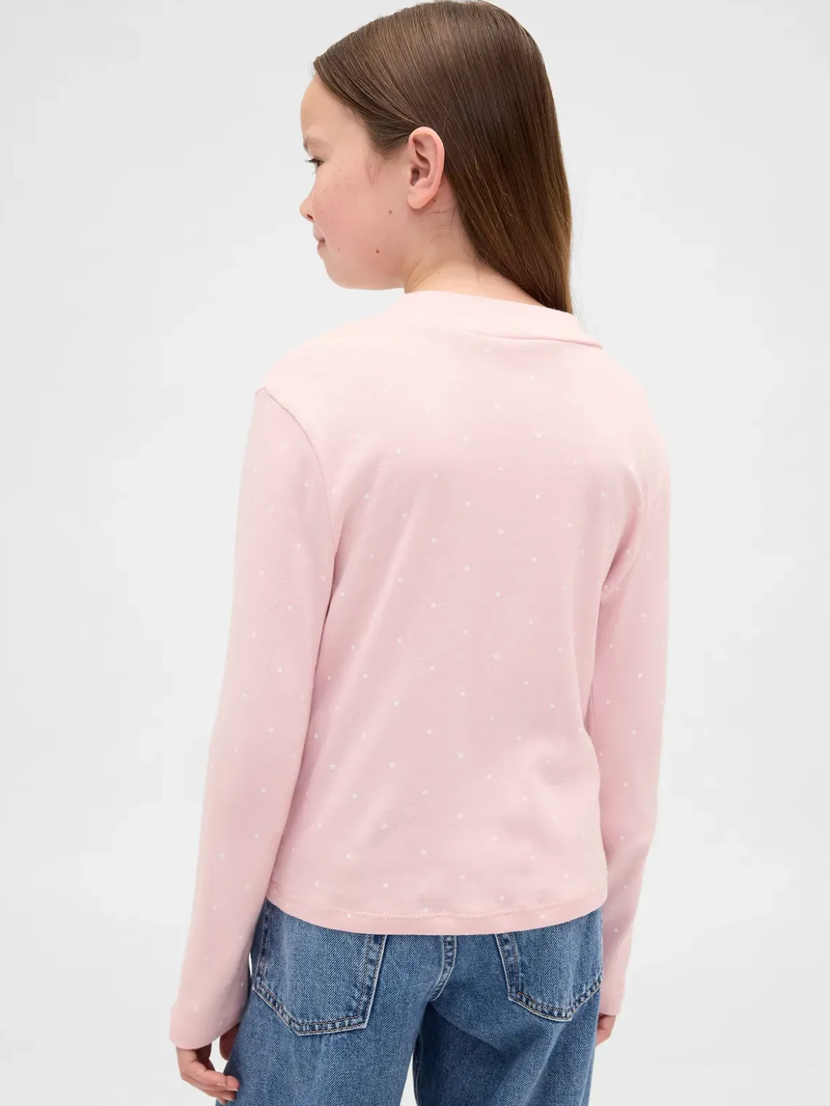 Kids Rib Mockneck T-Shirt
