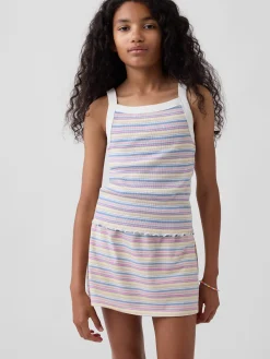 Kids Rib Square-Neck Tank Top