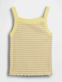 Kids Rib Square-Neck Tank Top
