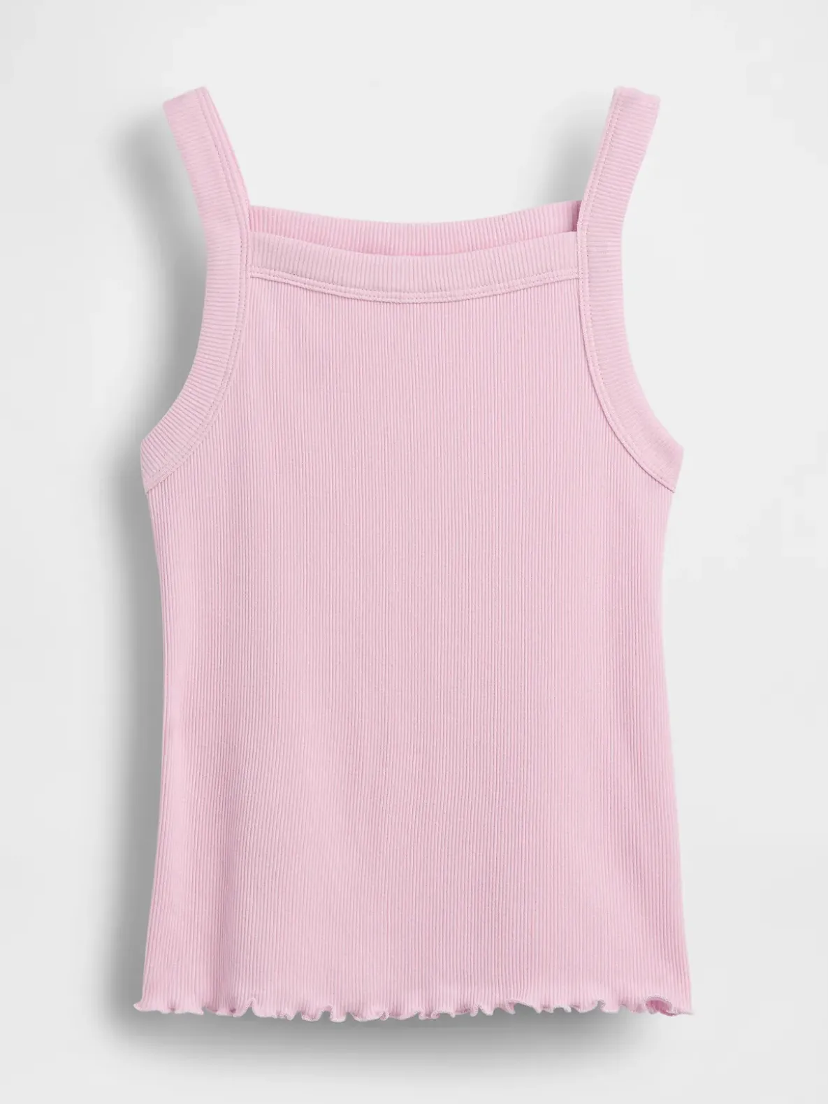 Kids Rib Square-Neck Tank Top