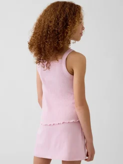 Kids Rib Square-Neck Tank Top