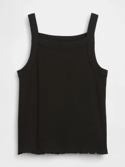 Kids Rib Square-Neck Tank Top