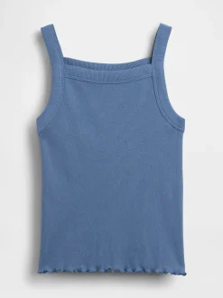 Kids Rib Square-Neck Tank Top