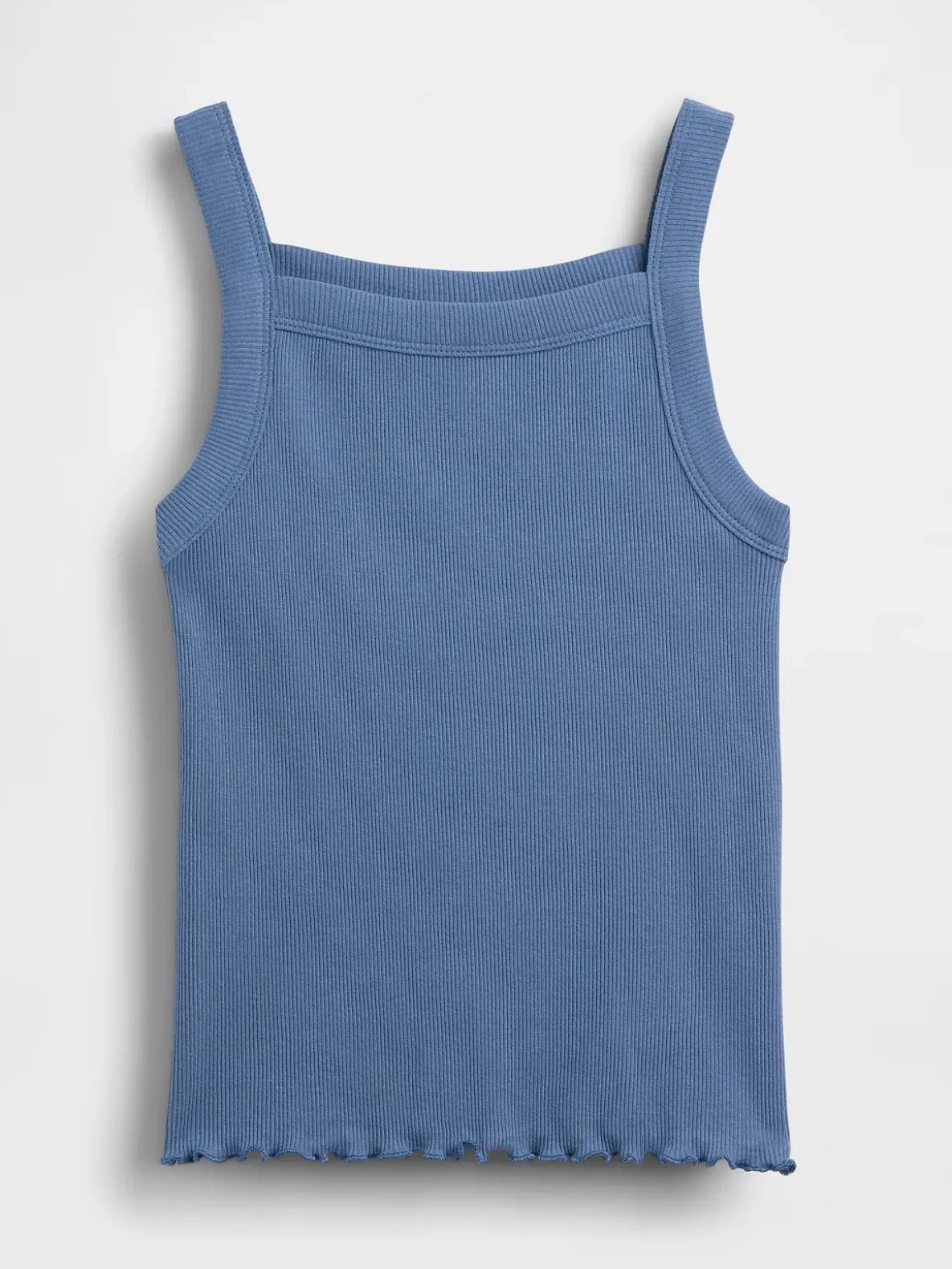 Kids Rib Square-Neck Tank Top