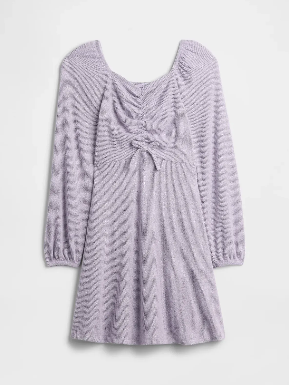 Kids Ruched Bow Dress