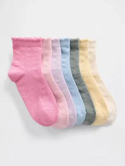 Kids Ruffle Crew Socks (7-Pack)