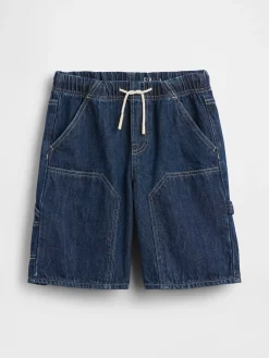 Kids '90s Loose Easy Denim Carpenter Shorts