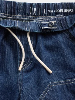 Kids '90s Loose Easy Denim Carpenter Shorts