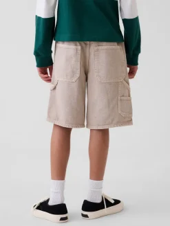 Kids '90s Loose Easy Denim Carpenter Shorts