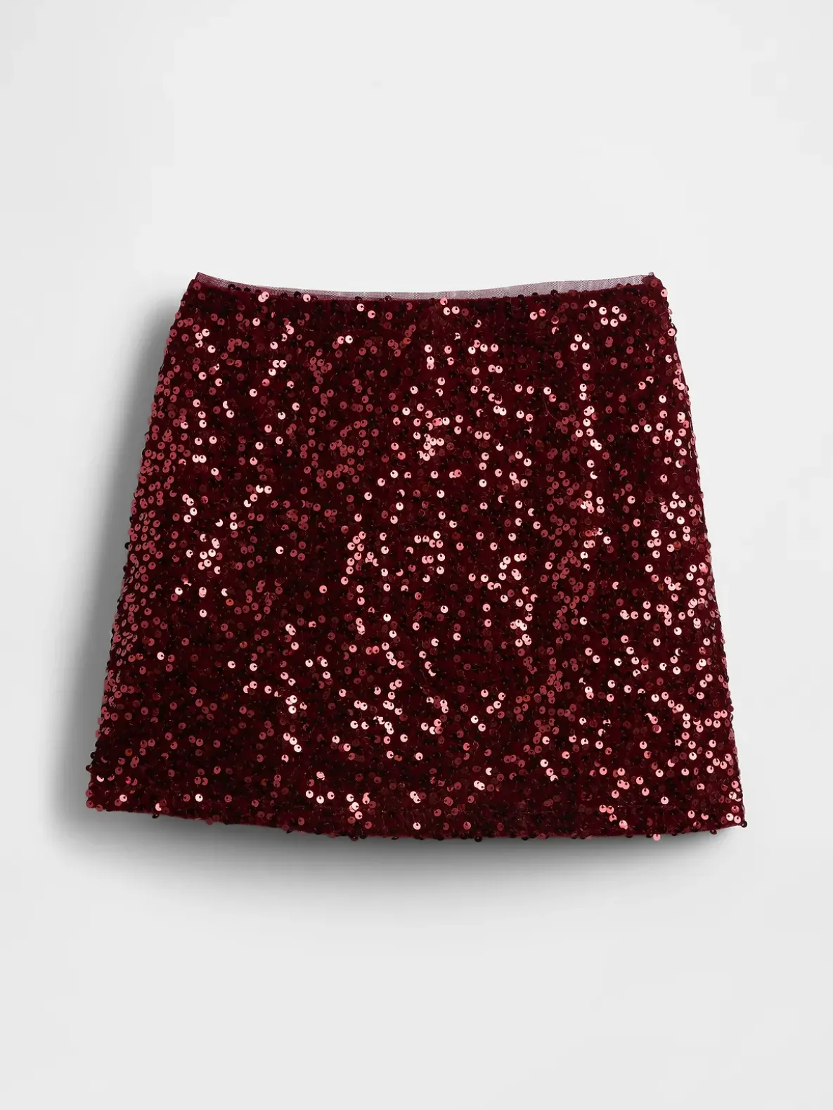 Kids Sequin Mini Skirt