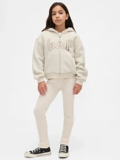 Kids Sherpa-Lined Graphic Logo Hoodie