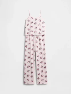 Kids Snoopy Recycled Tank PJ Set