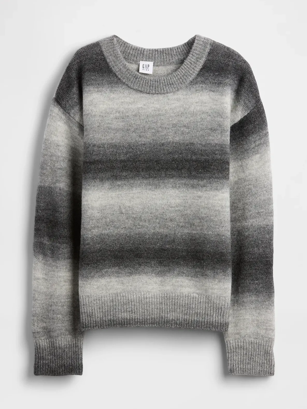 Kids Space-Dye Relaxed Crewneck Sweater