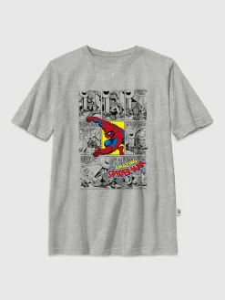 Kids Spider-Man Comic Cover Graphic T-Shirt
