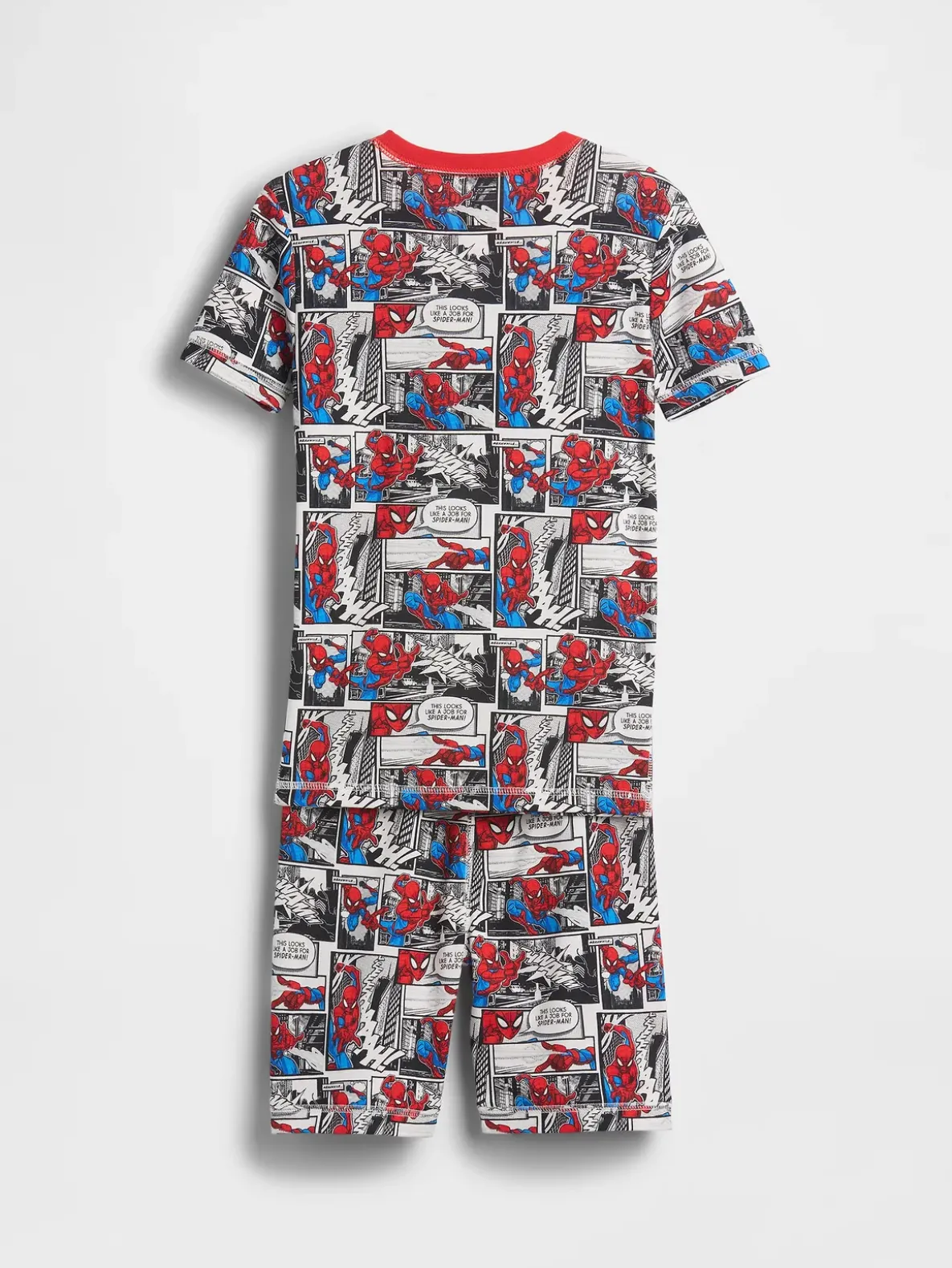 Kids Spider-Man Organic Brushed Cotton PJ Short Set