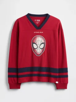 Kids Spider-Man Relaxed Jersey T-Shirt