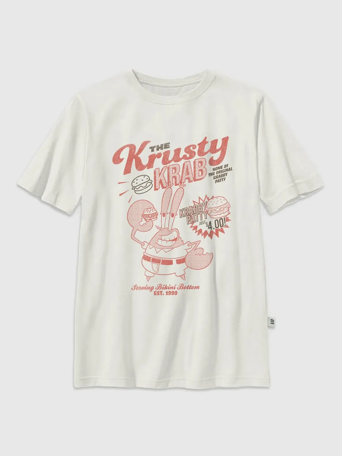 Kids Spongebob Krusty Krab Graphic T-Shirt