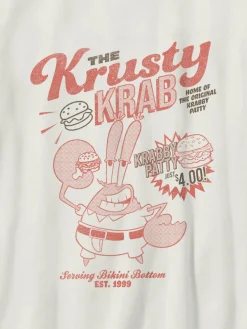 Kids Spongebob Krusty Krab Graphic T-Shirt