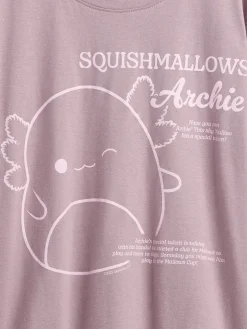 Kids Squishmallow Oversized Graphic T-Shirt