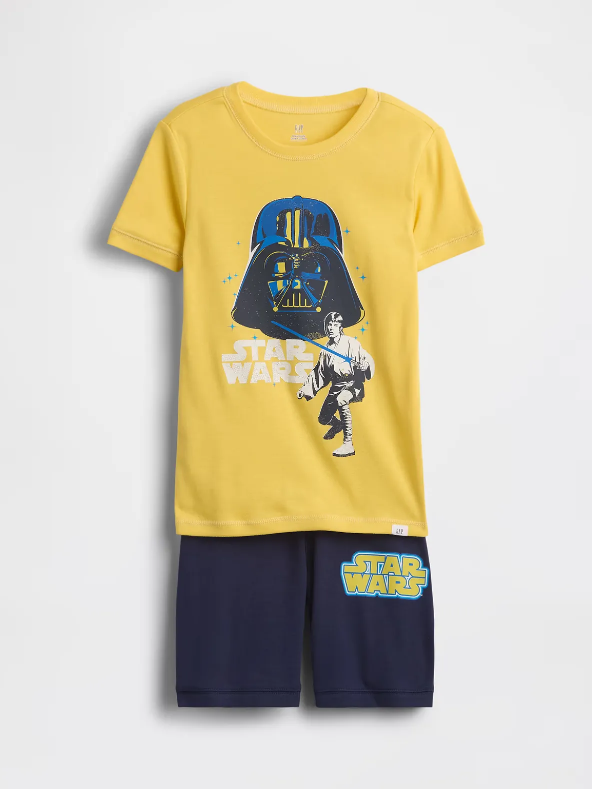 Kids Star Wars Organic Brushed Cotton PJ Short Set