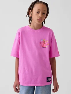 Kids Super Mario Relaxed Graphic T-Shirt