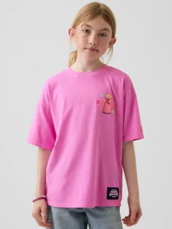 Kids Super Mario Relaxed Graphic T-Shirt