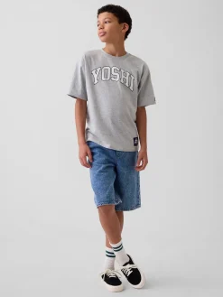 Kids Super Mario Relaxed Graphic T-Shirt