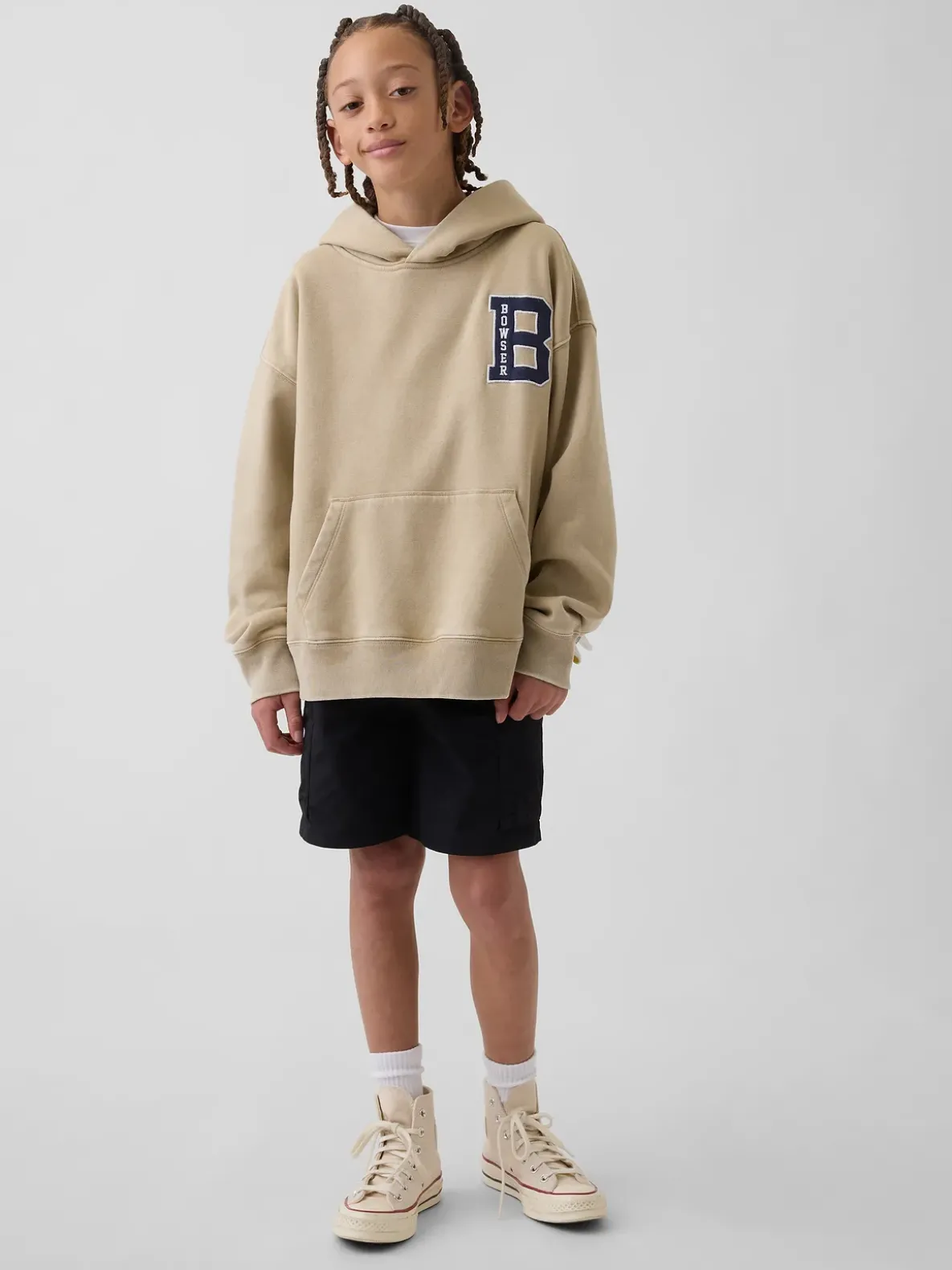 Kids Super Mario VintageSoft Relaxed Hoodie
