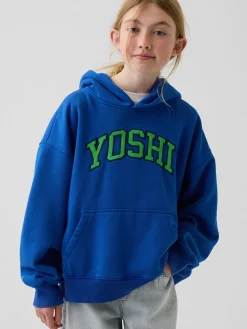 Kids Super Mario VintageSoft Relaxed Hoodie