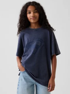Kids Superman Oversized Tunic T-Shirt
