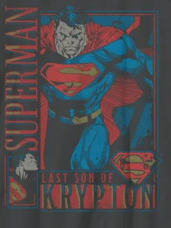 Kids Superman Retro Graphic T-Shirt