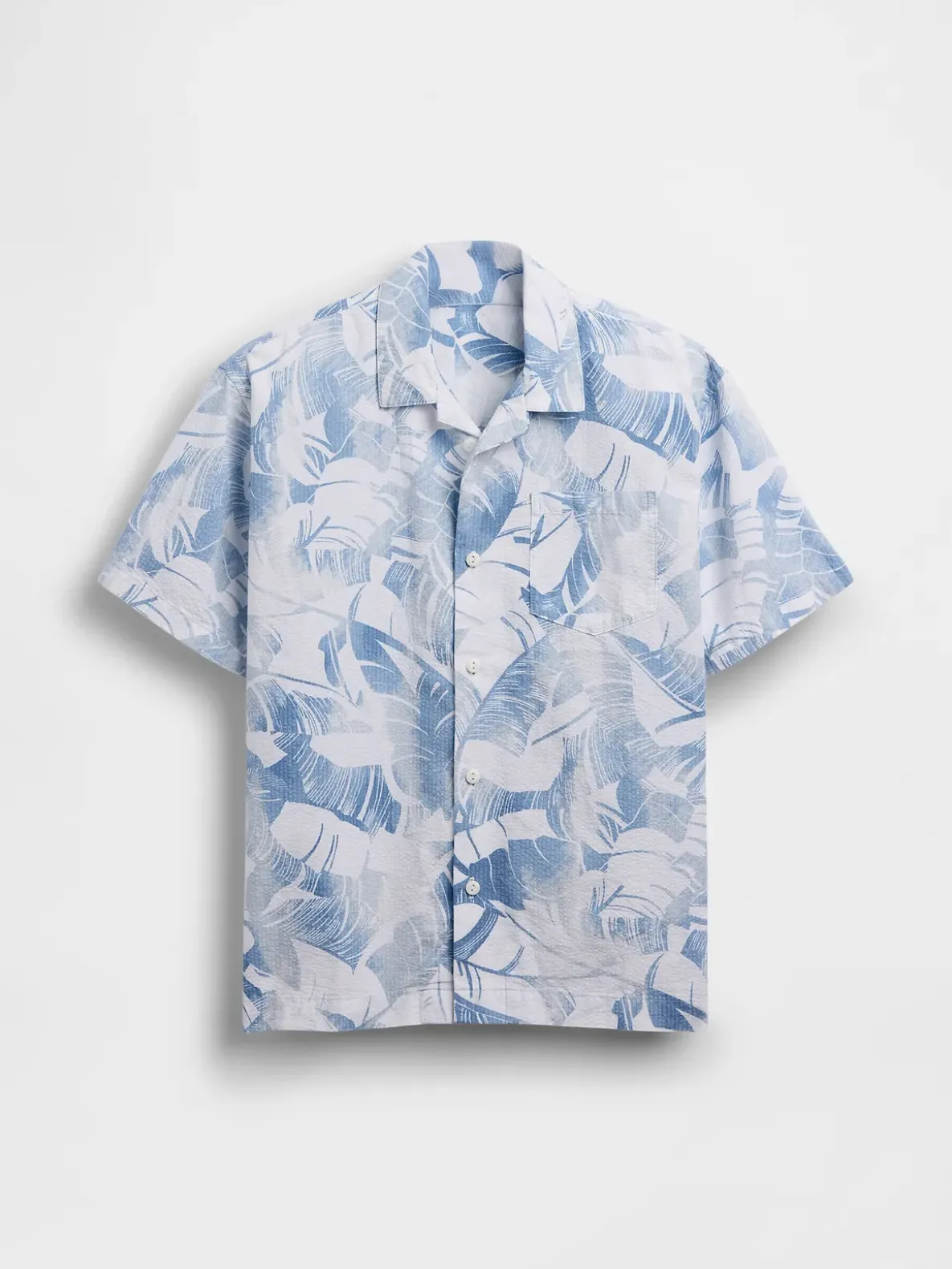 Kids Textured Floral Relaxed Vacay Shirt
