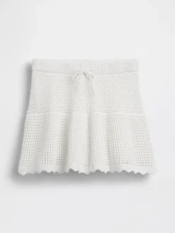 Kids Tiered Crochet Skort