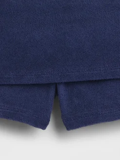 Kids Towel Terry Skort Outfit Set