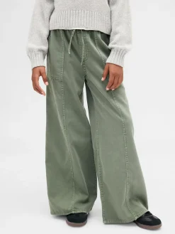 Kids Twill Baggy Pants