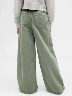 Kids Twill Baggy Pants